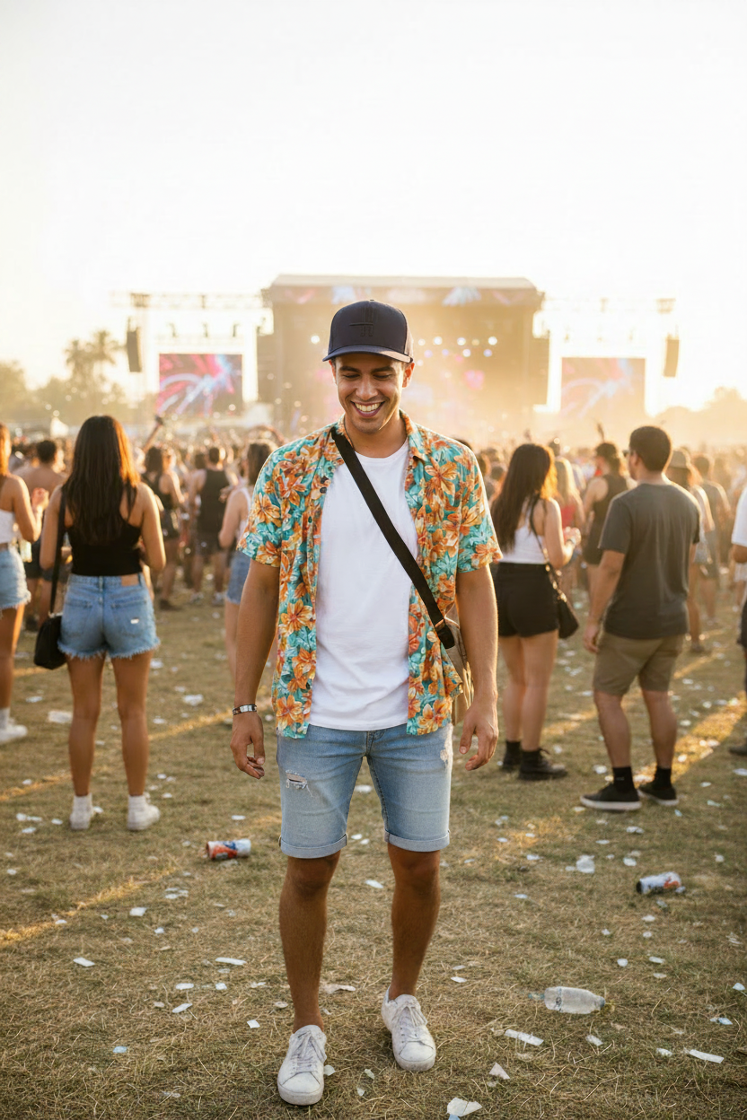 Festival caps skarp logo